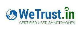 WeTrust.in logo for certified used smartphones
